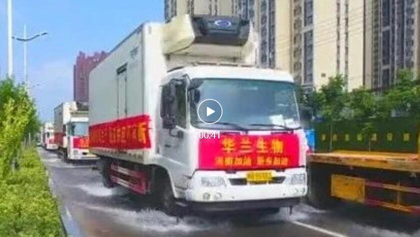 抗洪救灾保生产疫苗供应不间断